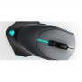 Dell | Alienware Gaming Mouse | Wireless wired optical | AW610M | Gaming Mouse | Dark Grey - 3